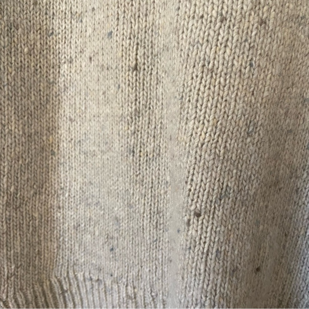 Margaret O'Leary gray mockneck wool alpaca blend sweater - Picture 5 of 8
